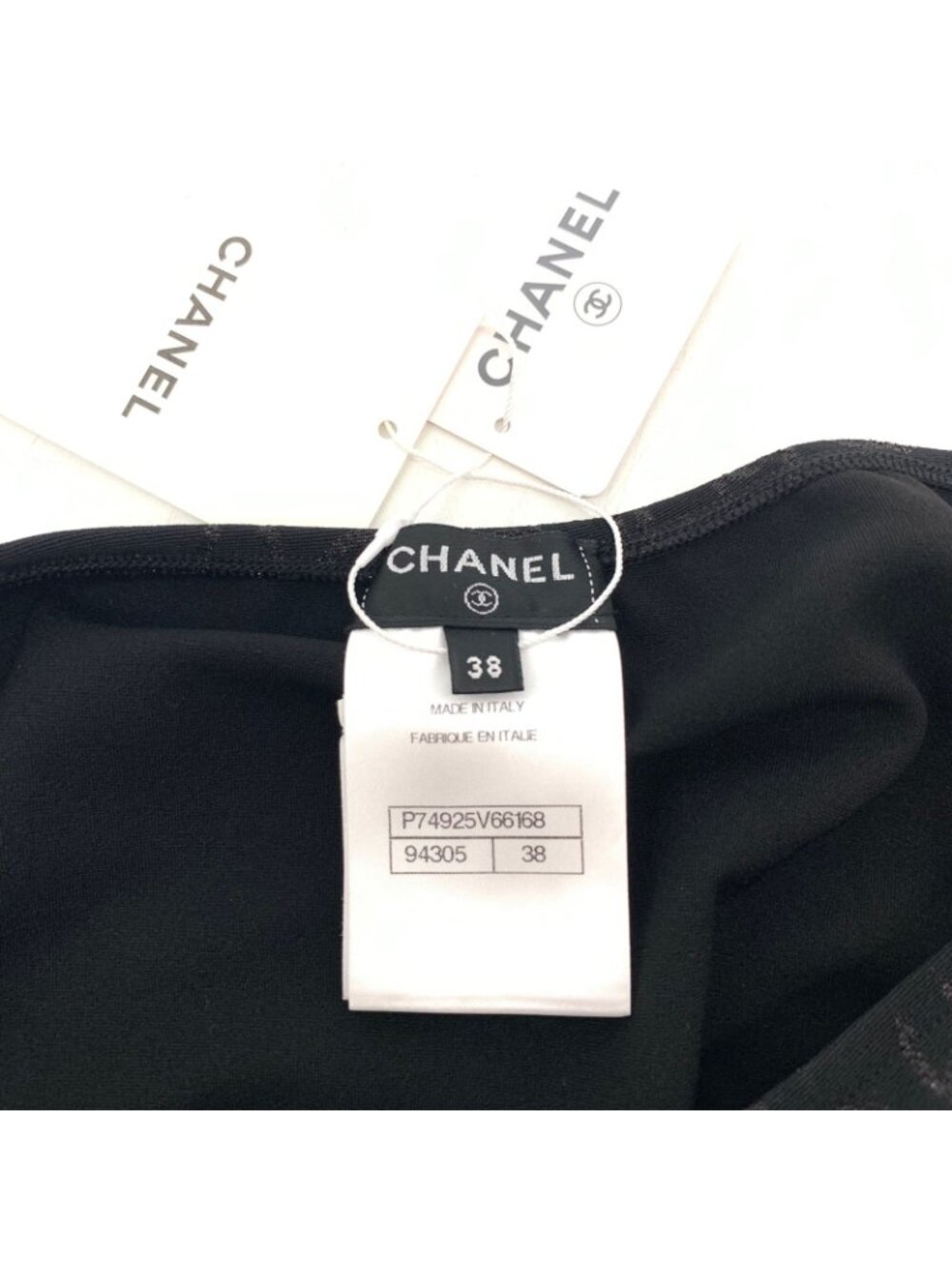 Chanel Swimsuit CC Logo Allover Pattern 38 Swimwear - Picture 4 of 9